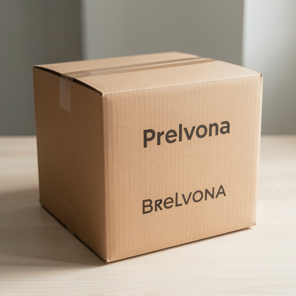 Paquete discreto de Brelvona preparado para entrega a domicilio en Mérida, México